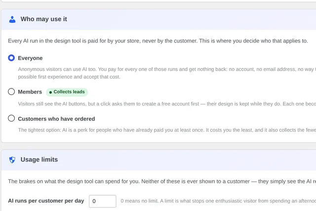 Its own toggle and audience in the Cmsmart plugin or dashboard (real capture, demo data)