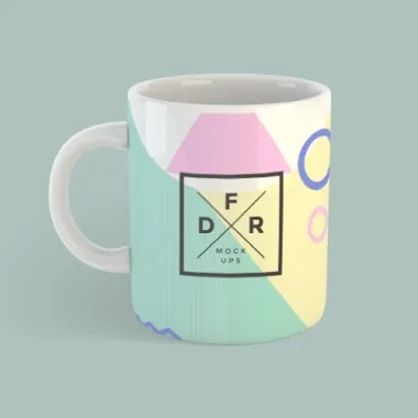 Personalised mug design made in the Cmsmart product designer