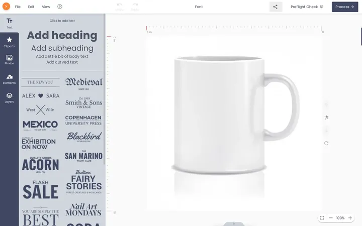 Product designer and file upload: Personalise or upload