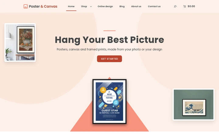 Block-based, responsive storefront: Browse
