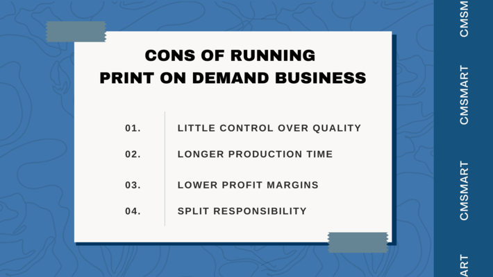 Cons-of-running-print-on-demand-business