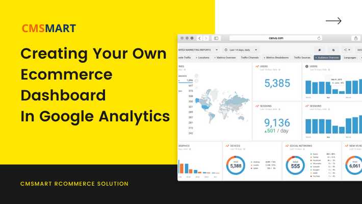 Creating Your Own  Ecommerce  Dashboard  In Google Analytics