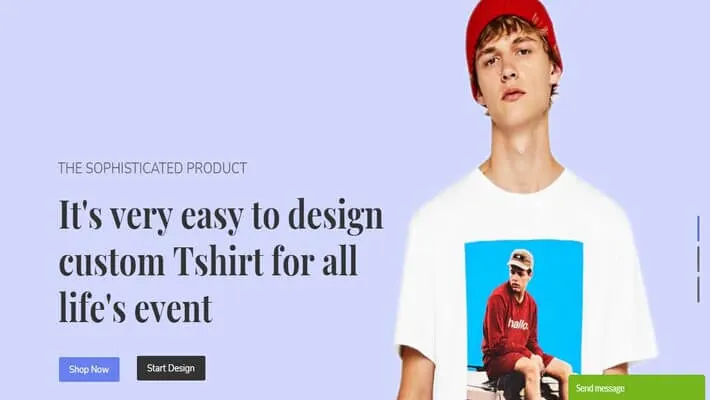 Picking-a-t-shirt-eCommerce-WordPress-theme