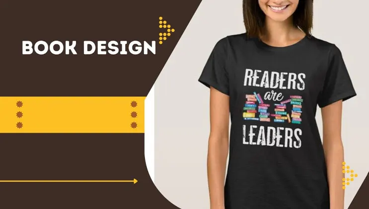 “Readers are leaders” book Tshirt