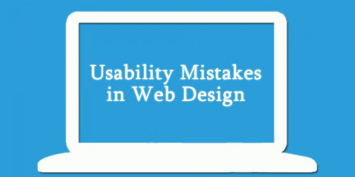 Usability Mistakes in eCommerce Website Design