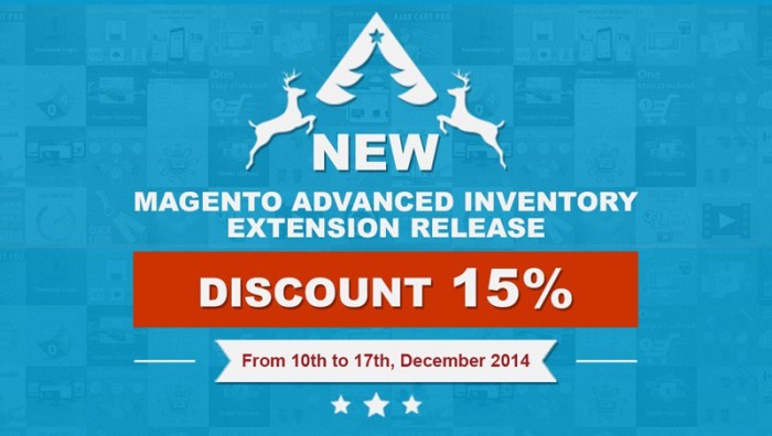 15% OFF Magento Advanced Inventory Extension