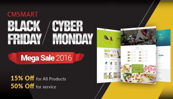 Cmsmart Black Friday and Cyber Monday Mega Sales