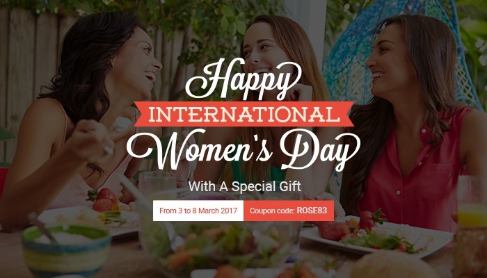 Happy International Women's day with special gift