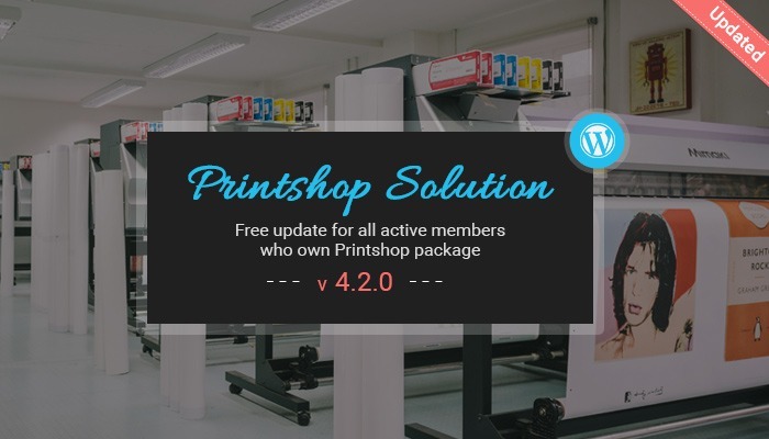 New update for Printshop solution