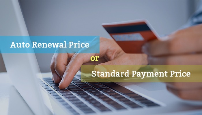 Recurring and standard Payment