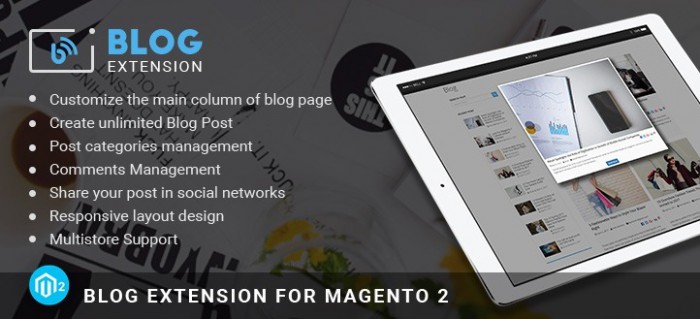 How to run a blog with Magento 2 Blog extension