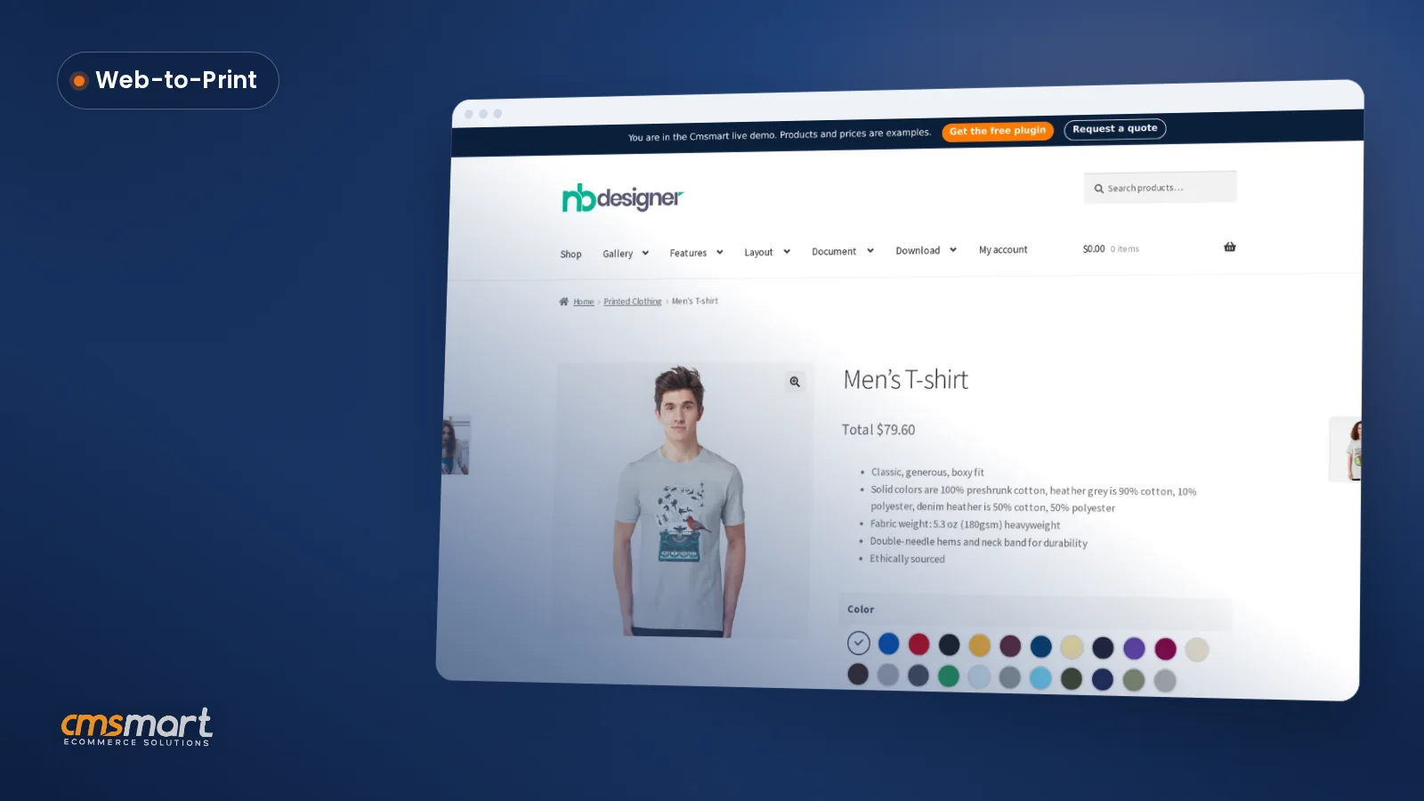 WooCommerce Product Designer Plugin for T-Shirt Stores