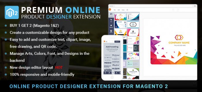 How does Magento online design work the shop owner?