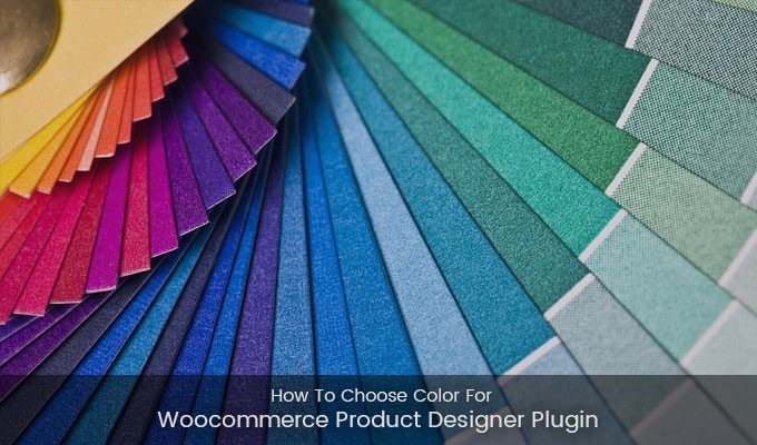 How to choose color for Woocommerce product designer plugin?
