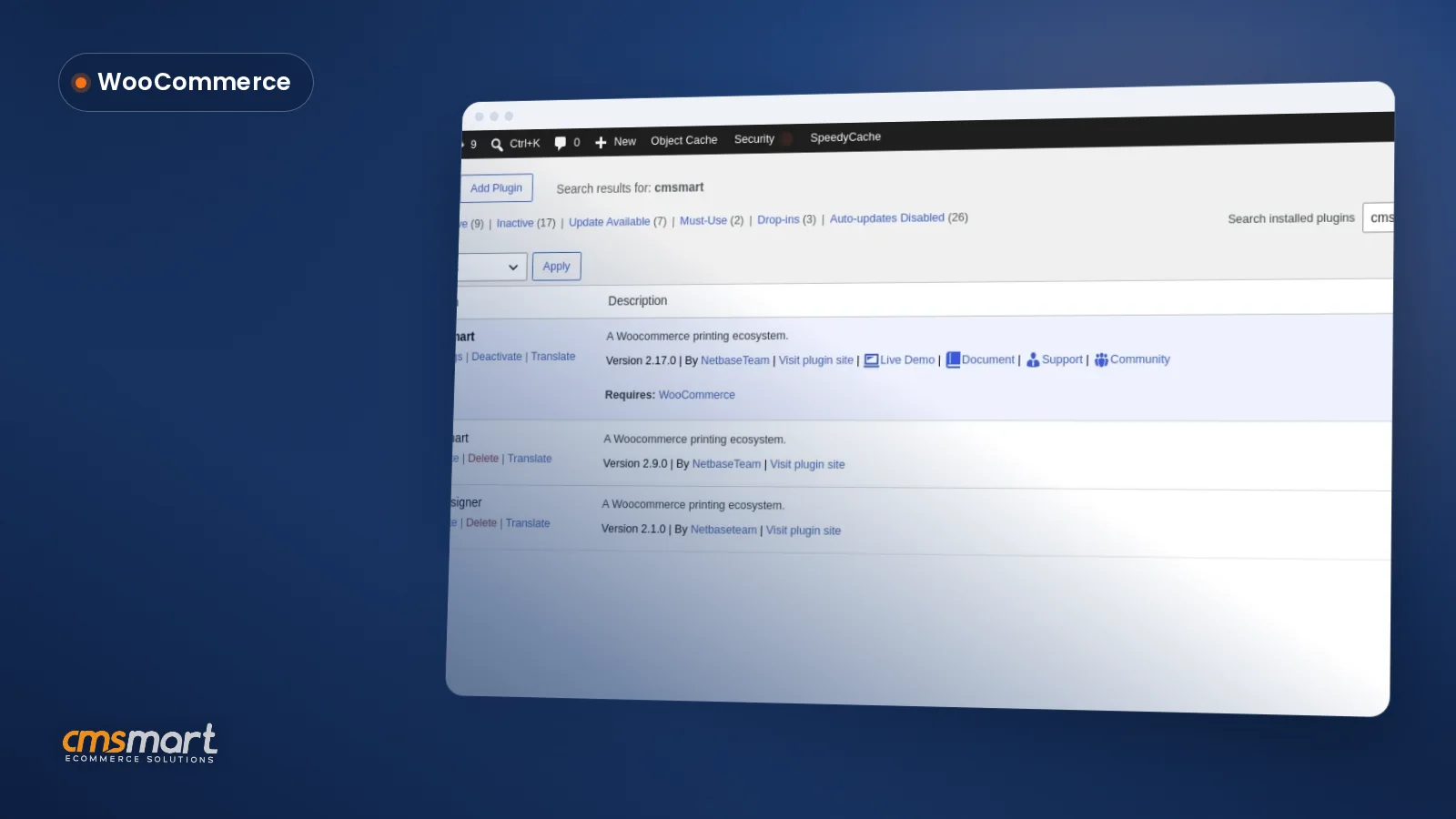 Install the NBDesigner Plugin for WooCommerce (2.17)