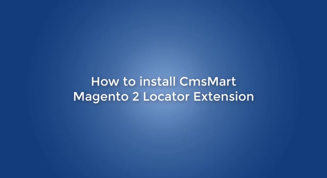 How to install Store locator extension for Magento 2 on site?