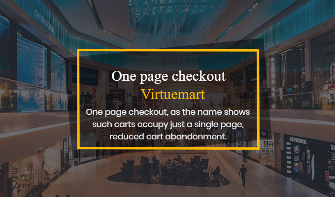 Should choose VirtueMart One-page checkout or not?