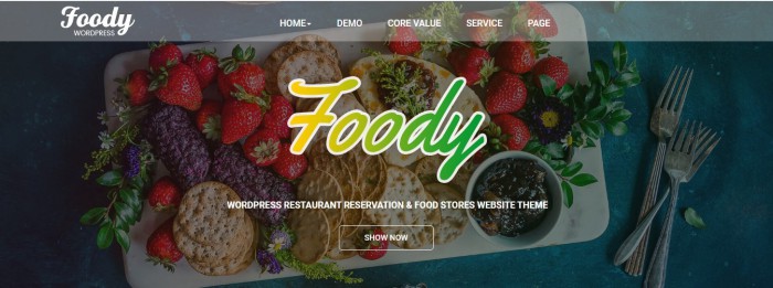 6 Best Food Recipes Wordpress Themes for 2020