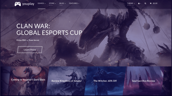 Good Games - eSports & Magazine Gaming Template by _nK