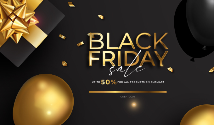 Booming Deal on Black Friday 2020 from CMSmart  