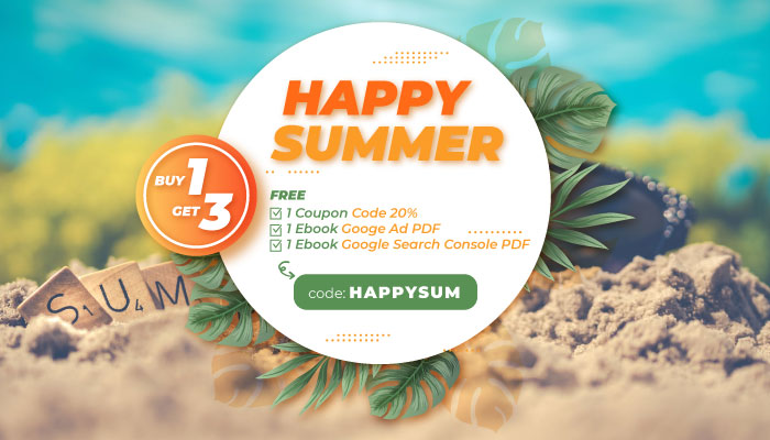Happy Summer: Buy 1 Get 3 Free