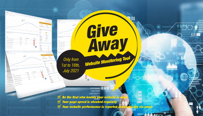 Give Away: Website Monitoring Tool For Special Customers