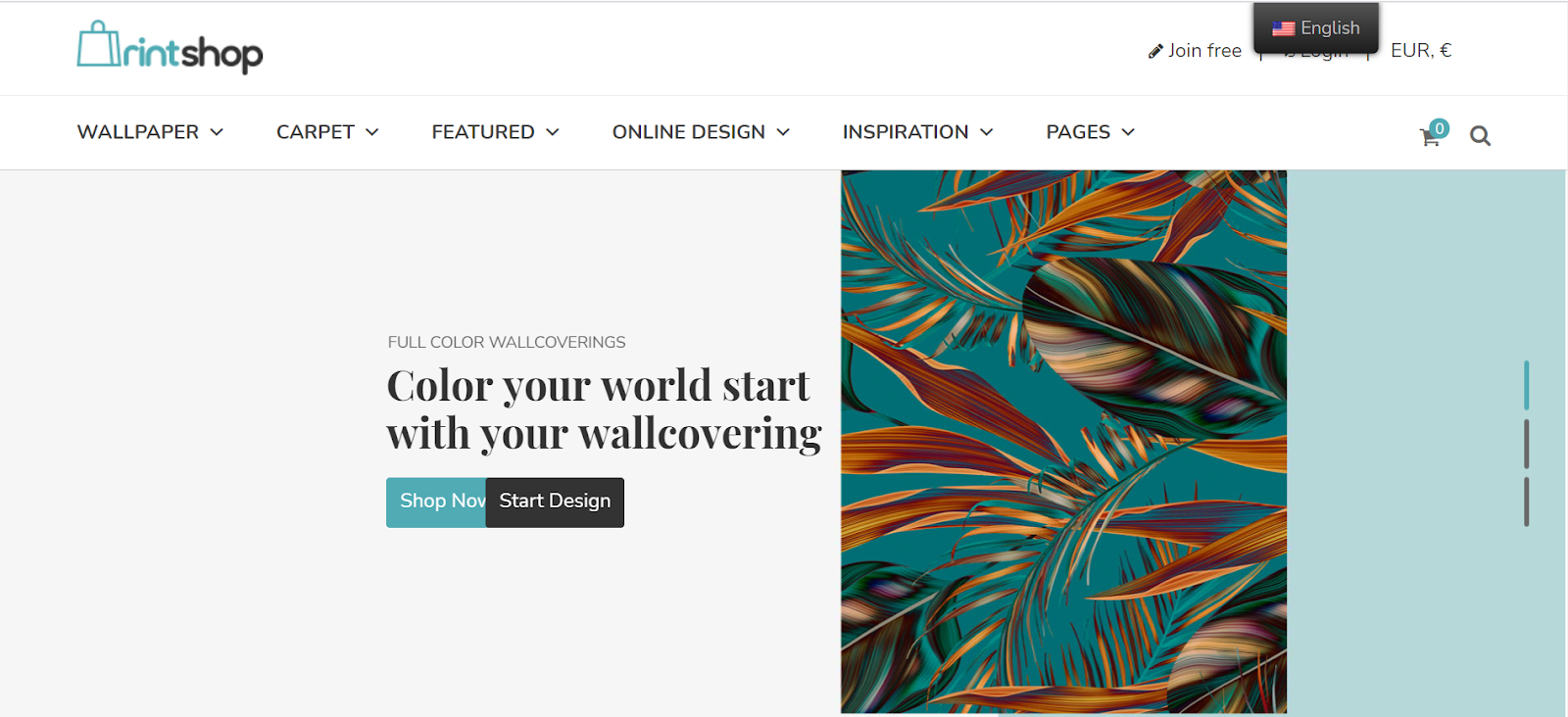 How a POD business apply personalization trend into Wallpaper Online Design?