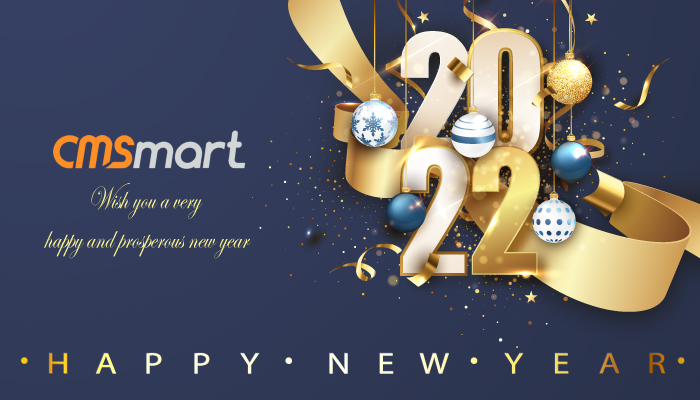 Happy New Year 2022 from CMSMART