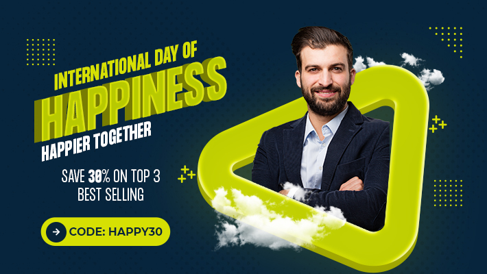 International Day of Happiness Sale Off For Top 3 Best Selling Items