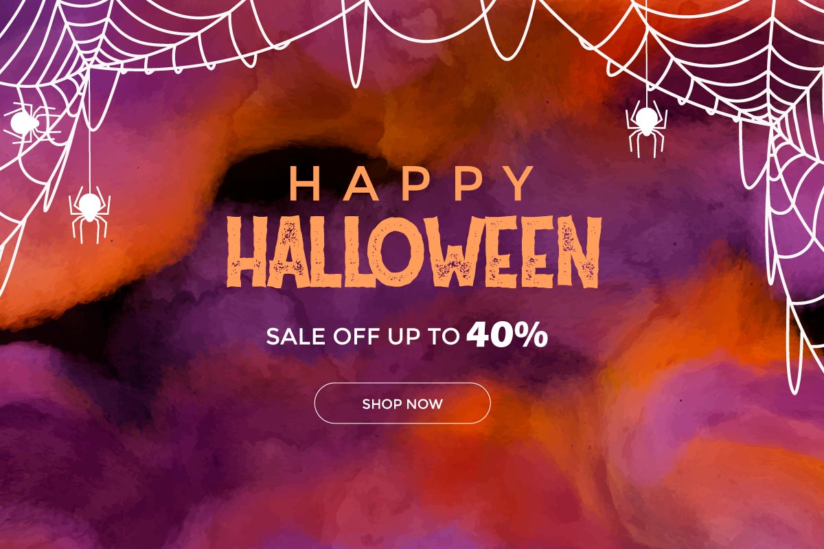 A scary sale this halloween. Save up to 40% favorite items