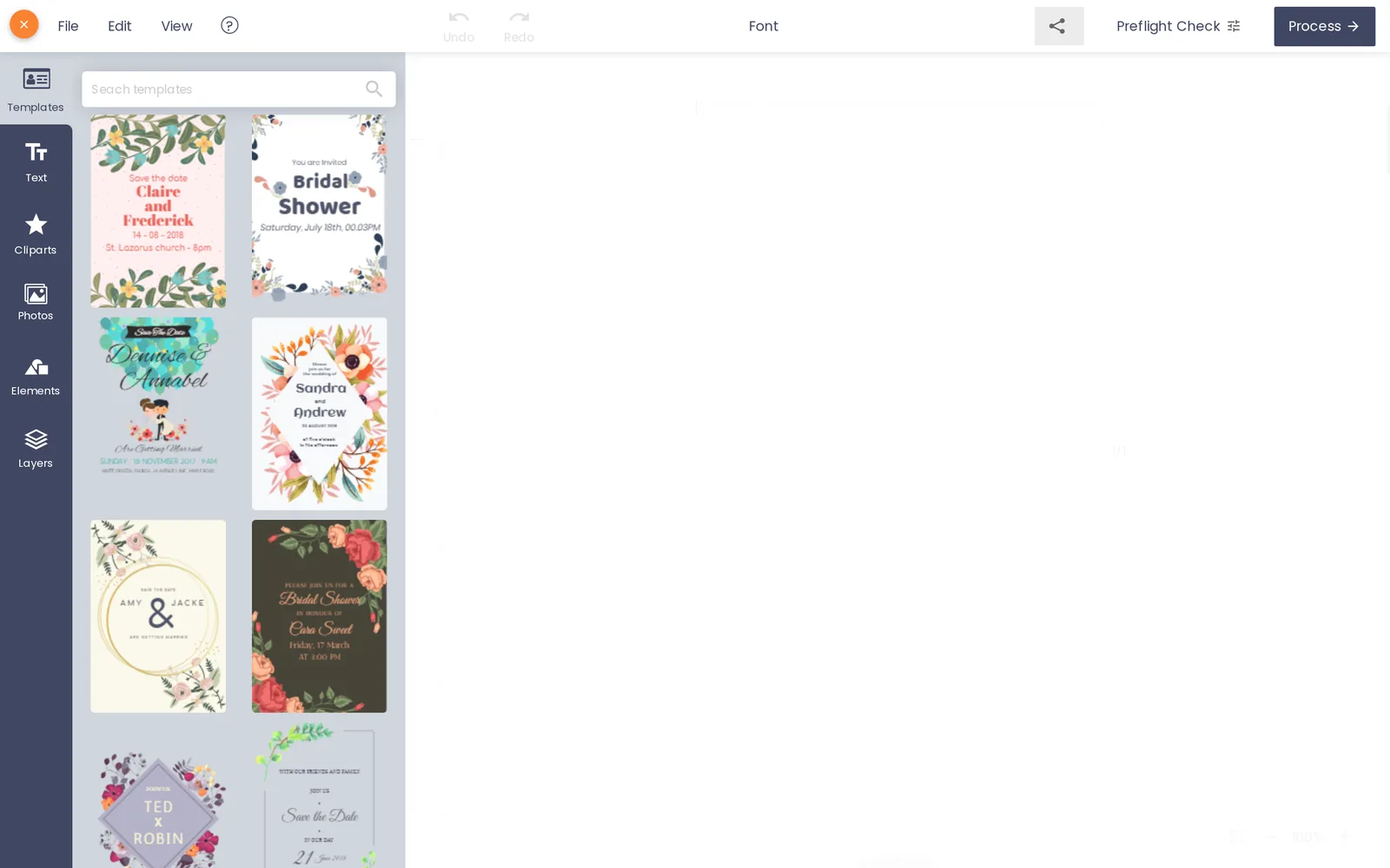 Cmsmart, a WooCommerce product designer plugin, with the templates panel open on a product page (2.17.0)