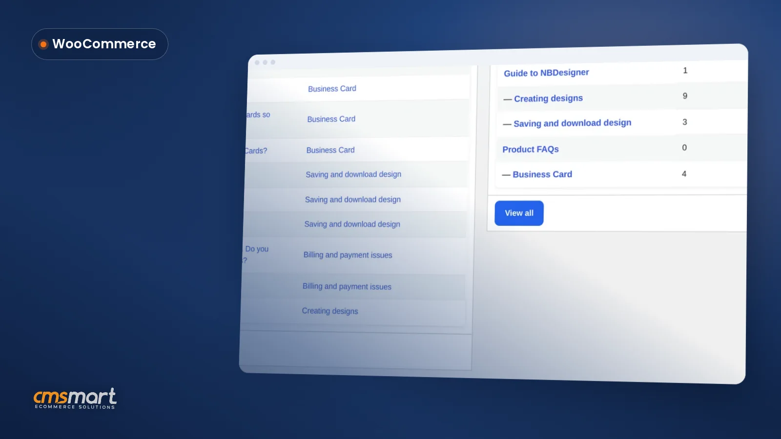 Product FAQ WooCommerce Print Shop: Cmsmart Printing FAQs
