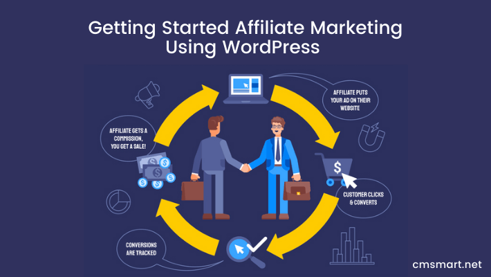 getting started affiliate marketing using wordpress