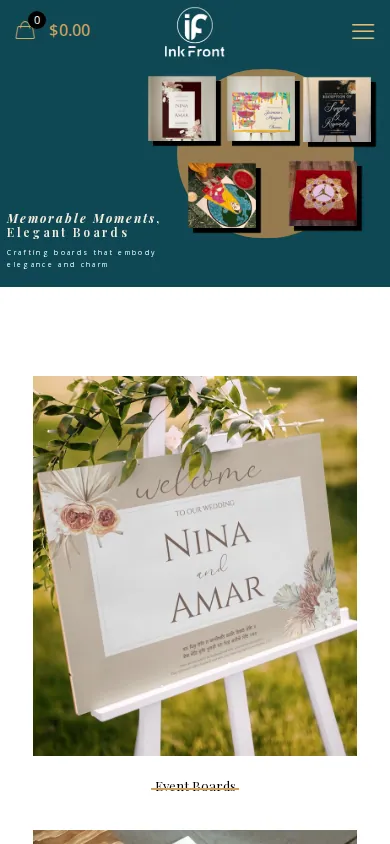 Home page of Optimized Online Ordering for Custom Mug Personalization on a phone