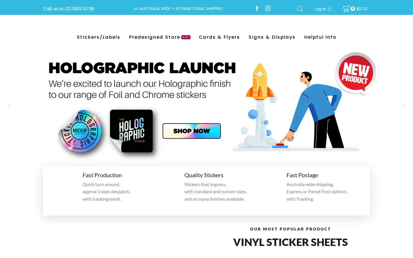 Streamlined Online Ordering for Custom Label Solutions
