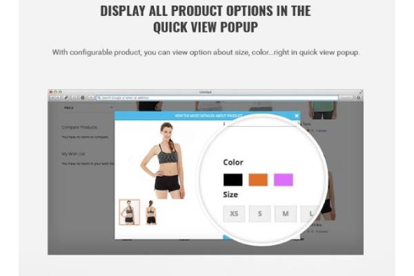 DISPLAY ALL PRODUCT OPTIONS IN THE QUICK VIEW POPUP