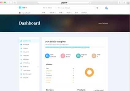 DASHBOARD FOR EARCH VENDOR