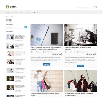 GRID BLOG PAGE WITH 2 COLUMNS