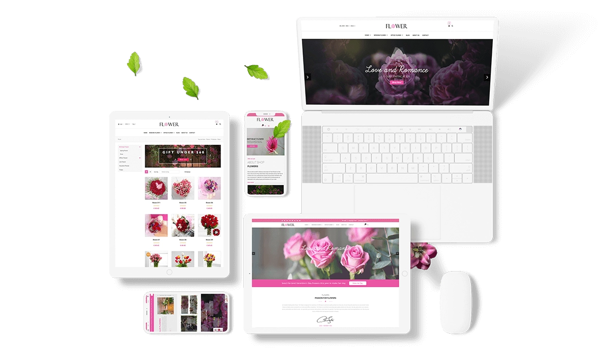Creative Flower Woocommerce WordPress Theme Workflow