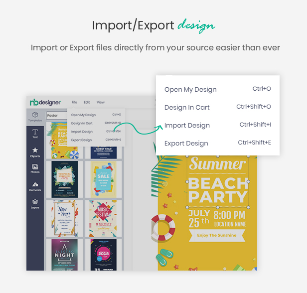 IMPORT AND EXPORT DESIGN