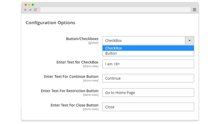 Use a Checkbox or Button to Log Age Verifications
