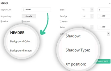 Header Configuration