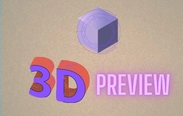 3D Preview Customization Service 