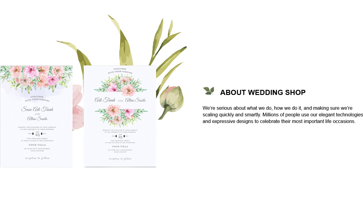 Magento Wedding Card Printing Theme Workflow