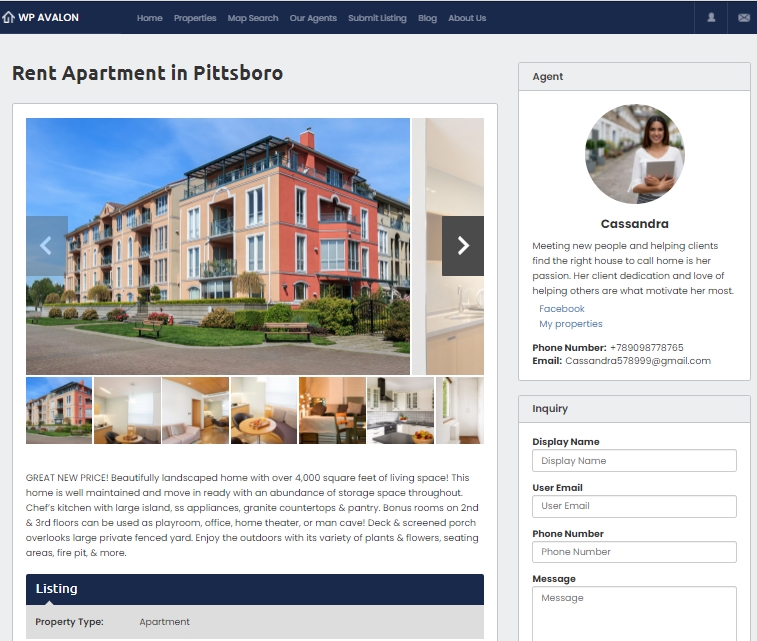 WP-Property – WordPress Powered Real Estate and Property Management