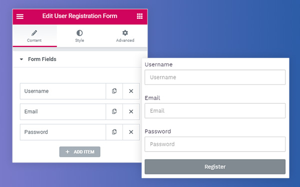 Email Registration Form