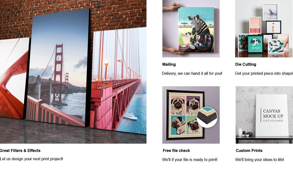 Poster & Canvas Personalize Store Ecommerce Development Workflow