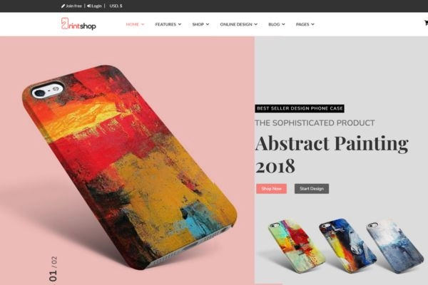 Custom Phone Case Website Development