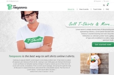 Custom T-Shirt Store Development