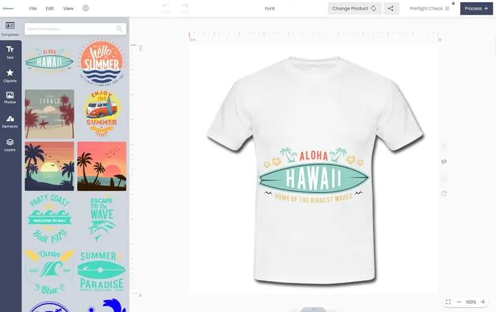 Custom T-Shirt Store Development